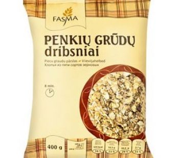 Dribsniai Fasma 5 grūdų  400 g