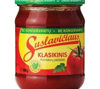 Pomidorų padažas klasikinis Suslavičiaus  500 g