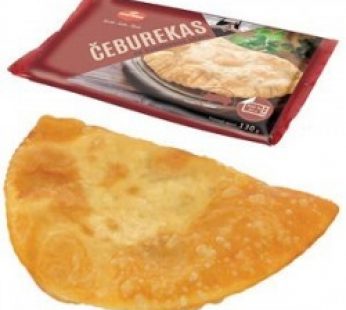 Čeburekas su kiaulienos įdaru iškeptas sufasuotas  130 g