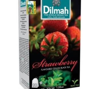 „Dilmah” Braškių arbata pakeliais 20pk 30g