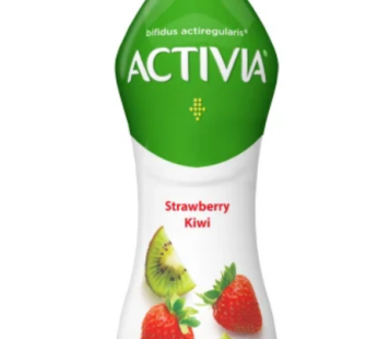 Activia geriamasis jogurtas, braškių ir kivi skonio, 300g