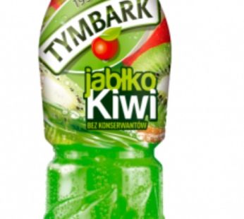 Kivi ir obuolių skonio gaivusis gėrimas, TYMBARK, 0.5l