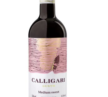 Vynas CALLIGARI GUSTO red medium sweet 0.75l 11.0%