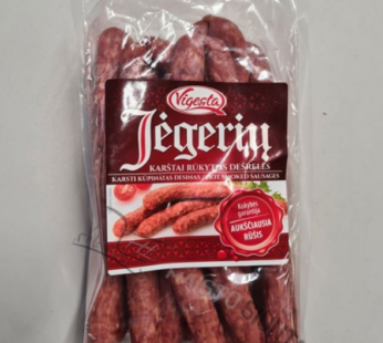 Kaerštai rukytos jėgerių dešrelės, 650 g”Vigesta”