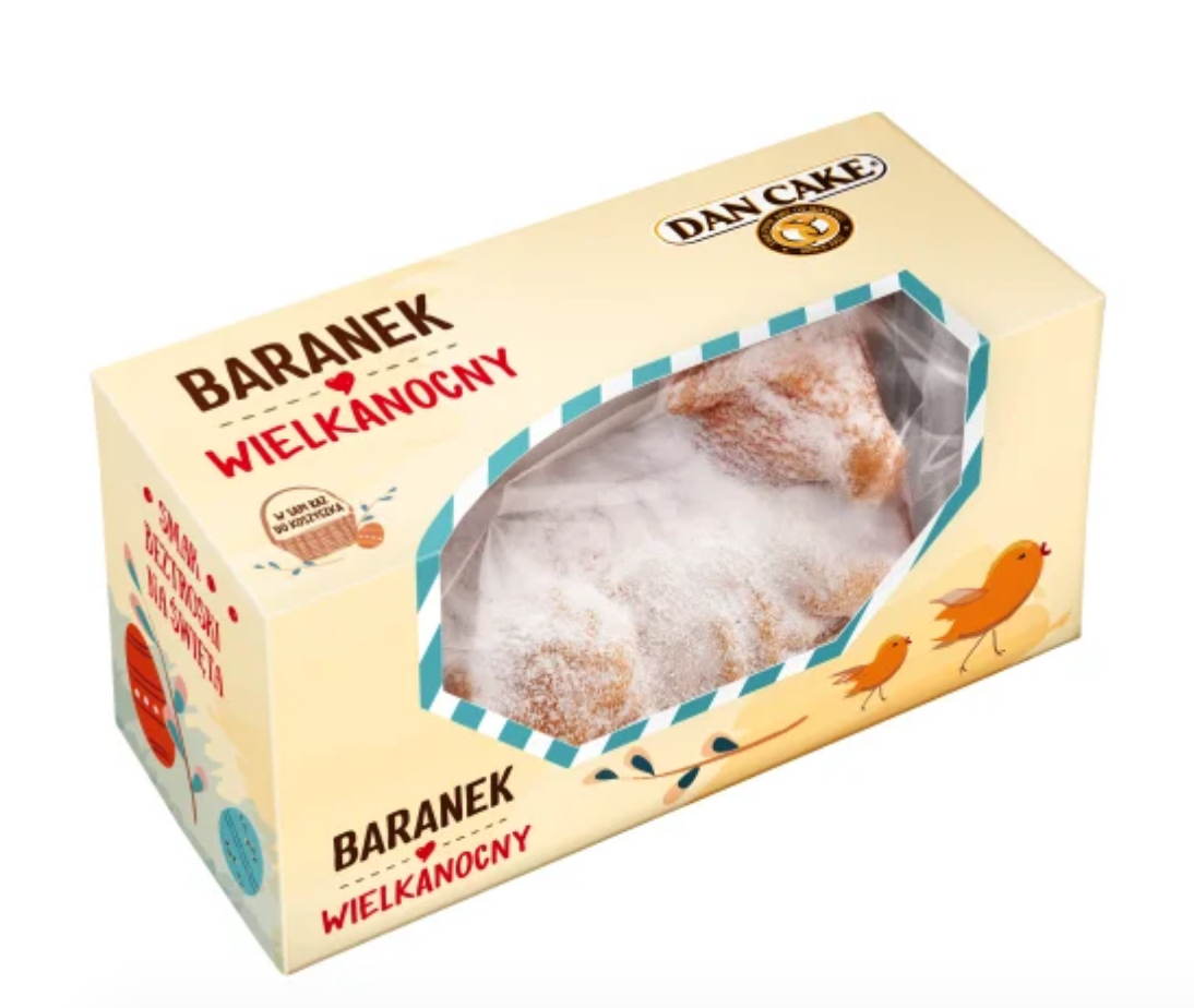 Velykinis keksas ”Eriukas”,  250g, DAN CAKE